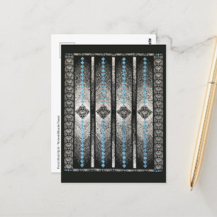 Fransk Braid Quilt vykort