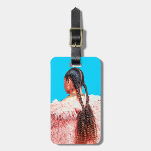 Fransk Braids Luggage Tag Bagagebricka