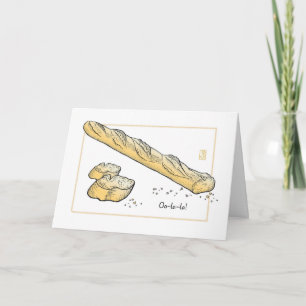 Fransk Bread "Oo-la-la..!" Kort