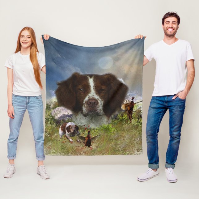 Fransk Bretagne, Art Fleecefilt (På plats)