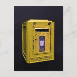 Fransk brevlåda vykort