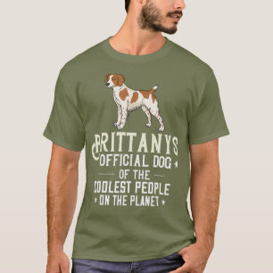 Fransk Brittany Spain Gift Puppies Owner Älskare T Shirt