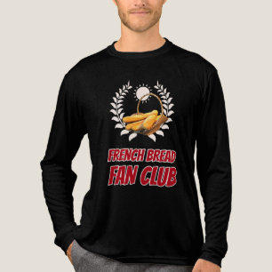 Fransk Bröd Fan Club Roligt Mat Matlagningshumor T Shirt