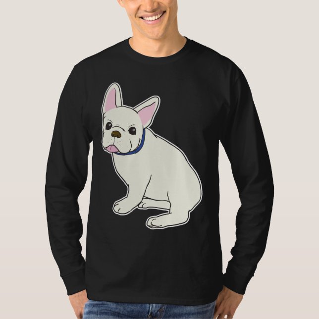 Fransk Bulldog 74 T Shirt (Framsida)