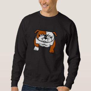 Fransk Bulldog Ägare Söt Dabbar Fransk Bulldog Lång Ärmad Tröja