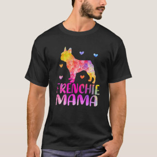 Fransk Bulldog Älskare Frenchie Mamma Mors dag T Shirt