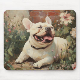 Fransk Bulldog Älskare Garden Mouse Pad Musmatta