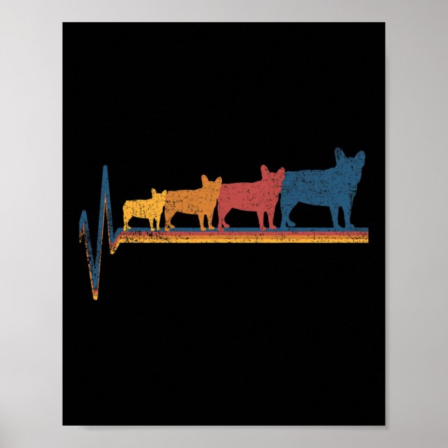 Fransk Bulldog Älskare Poster (Framsidan)