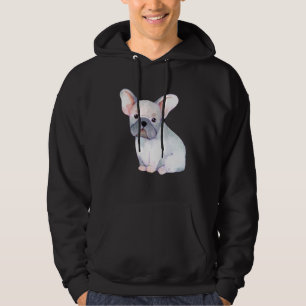 Fransk Bulldog Animal Quote Art Design Hoodie