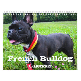 Fransk Bulldog Anpassningsbar Calendar Add Pet Pho Kalender