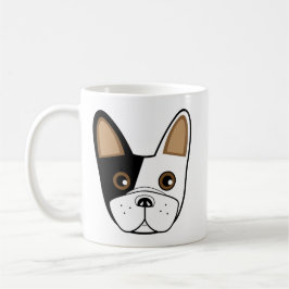Fransk Bulldog Ansikte Kaffemugg