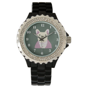 Fransk Bulldog Armbandsur