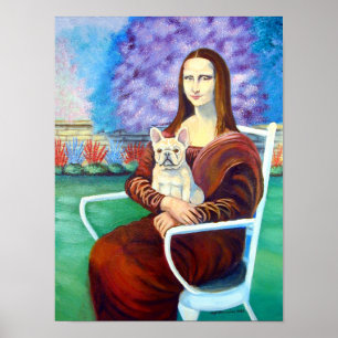 Fransk Bulldog Art Wall utskrift Poster