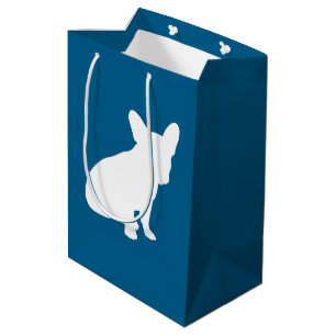 Fransk Bulldog Baby Shower Frenchy Frenchie Blue