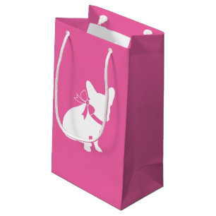 Fransk Bulldog Baby Shower Frenchy Frenchie Rosa