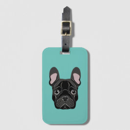 Fransk Bulldog Bagagebricka