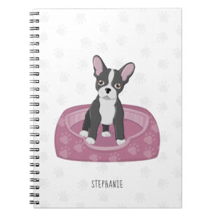 Fransk Bulldog Birthday Anteckningsbok