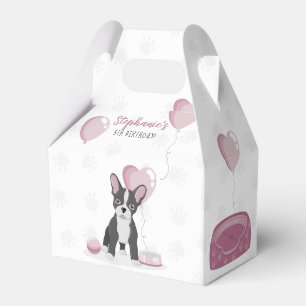 Fransk Bulldog Birthday Presentaskar