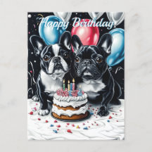 Fransk Bulldog Birthday