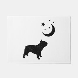 Fransk Bulldog Black Silhouette