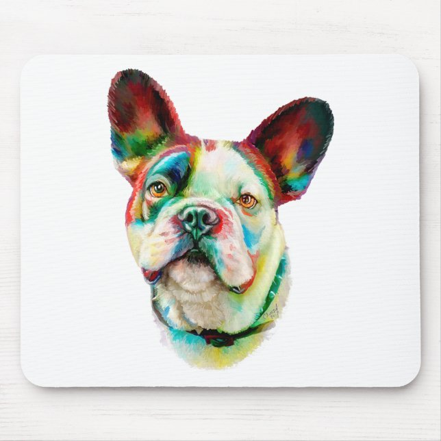 Fransk Bulldog Bright Bust Musmatta (Framsidan)