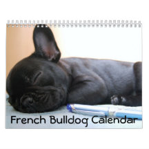 Fransk Bulldog Calendar 2016 Personlig