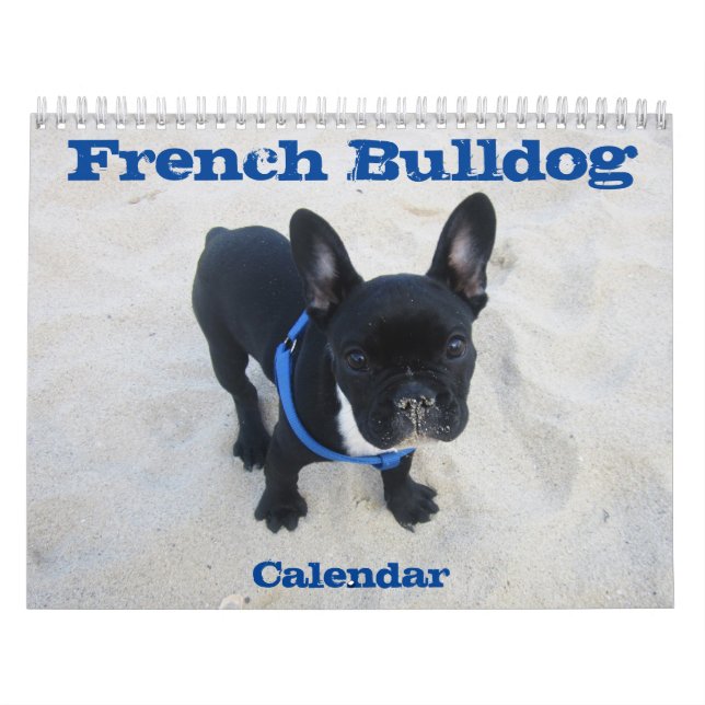 Fransk Bulldog Calendar 2026 Design It Kalender (Omslag)