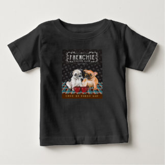 Fransk Bulldog Coffee Klubb T Shirt