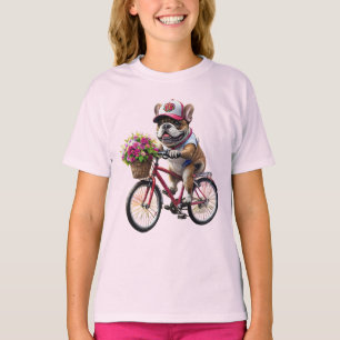 Fransk Bulldog Cykel French Bulldog T Shirt