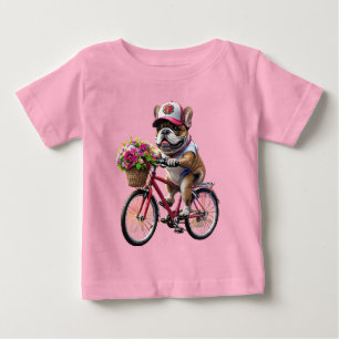 Fransk Bulldog Cykel French Bulldog T Shirt