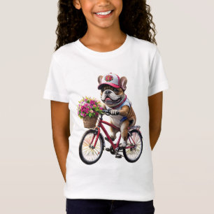 Fransk Bulldog Cykel French Bulldog T Shirt