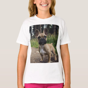 Fransk Bulldog Dekorativ kudde T Shirt