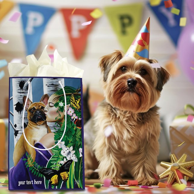 Fransk Bulldog Dryad Fantasy (Skapare uppladdad)