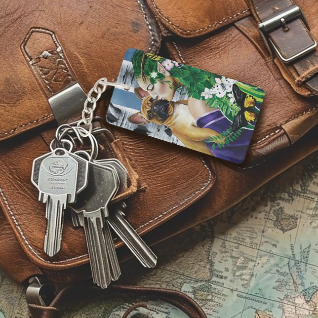 Fransk Bulldog Dryad Fantasy (Skapare uppladdad)