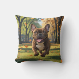 Fransk Bulldog Elegant Dekorativ kudde