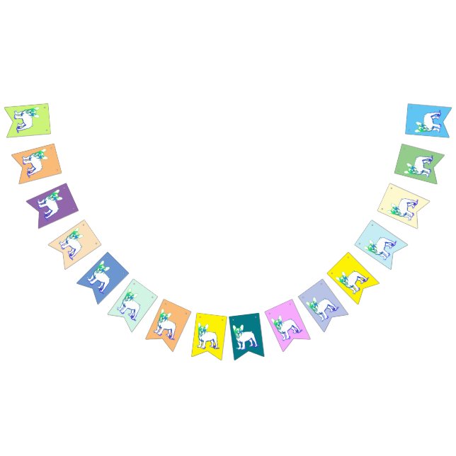 Fransk Bulldog flaggor (Alla)