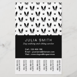 Fransk Bulldog Flygblad