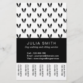 Fransk Bulldog Flygblad