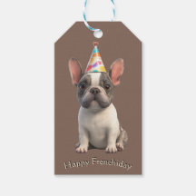 Fransk Bulldog Födelsedagskort