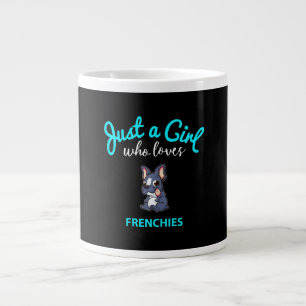 Fransk Bulldog for Girls Kids Fransk Bulldog Jumbo Mugg
