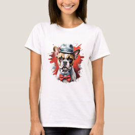Fransk Bulldog for Hundar Älskare Cute Cute T Shirt