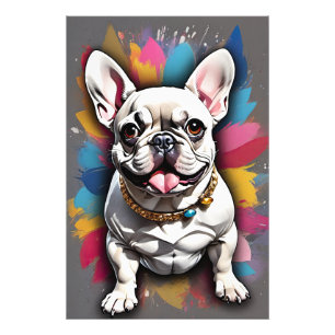 Fransk Bulldog Fototryck