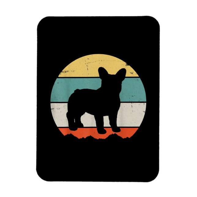 fransk bulldog | fransk för presentflickor magnet (Vertikal)