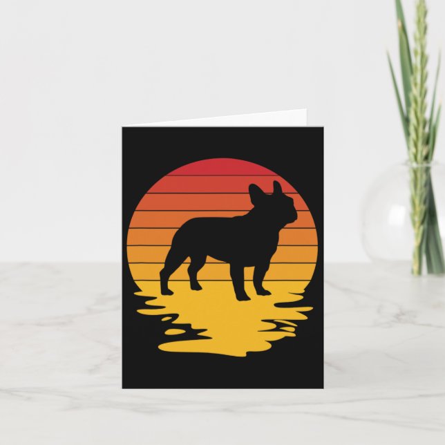 Fransk Bulldog Fransk Valp  Kort (Framsida)