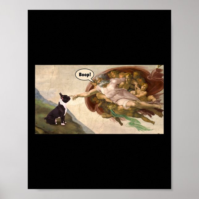 Fransk Bulldog frenchie Bull Dog Meme Poster (Framsidan)