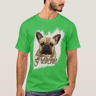 Fransk Bulldog Frenchie Hund T Shirt