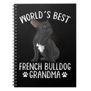 Fransk Bulldog Frenchie Hund World s Best Fransk B Anteckningsbok