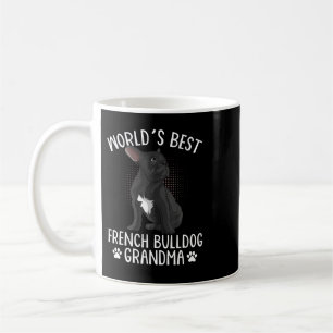 Fransk Bulldog Frenchie Hund World s Best Fransk B Kaffemugg