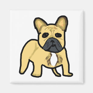 Fransk Bulldog Frenchie Magnet