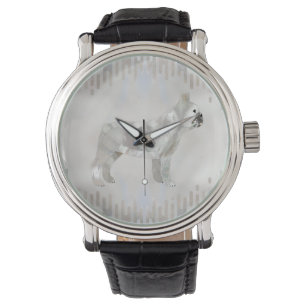 Fransk Bulldog - Frenchie pearl silhuette Armbandsur